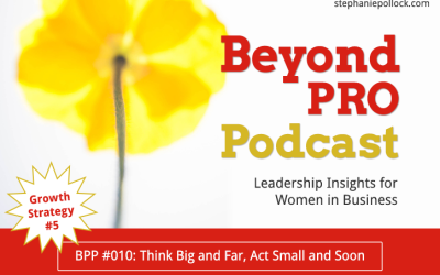 BPP #010: Growth Strategy No. 5, Think big and far, act small and soon