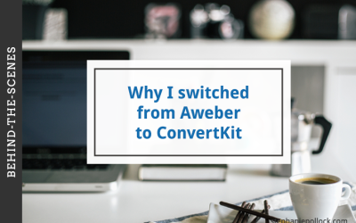 Behind-the-scenes: Why I switched from Aweber to ConvertKit