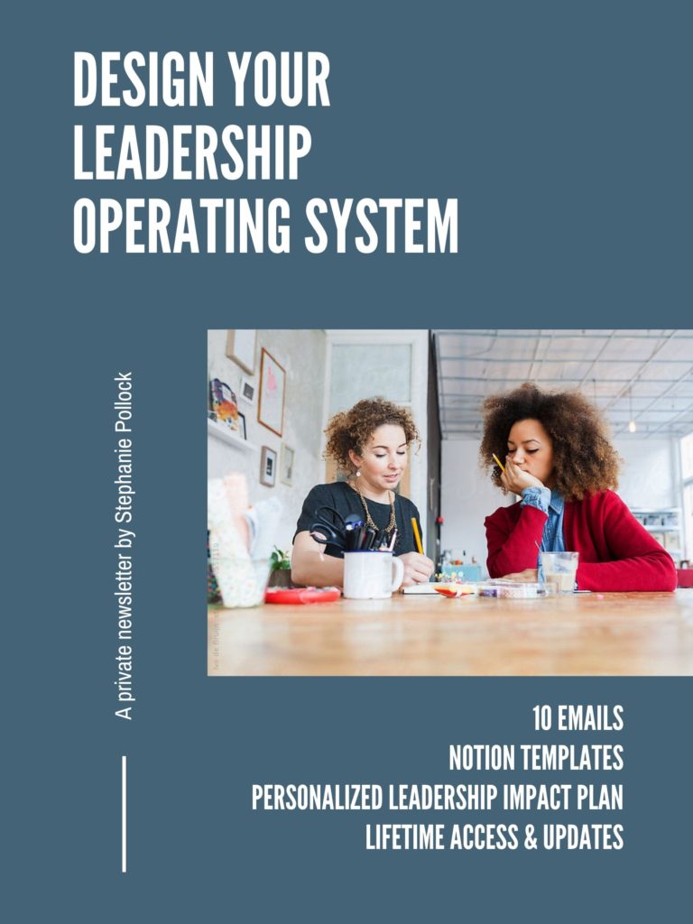 Design your Leadership Operating System