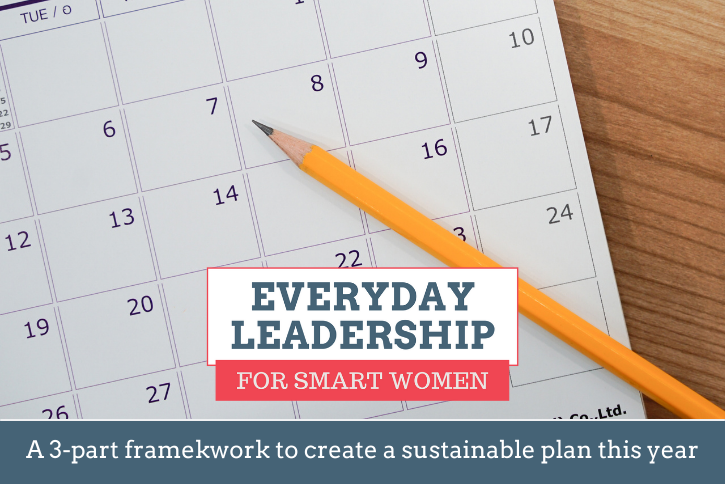 A 3-part framework to create a sustainable plan this year