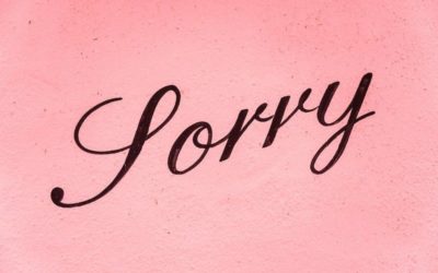Want a simple differentiator? Learn to apologize well.